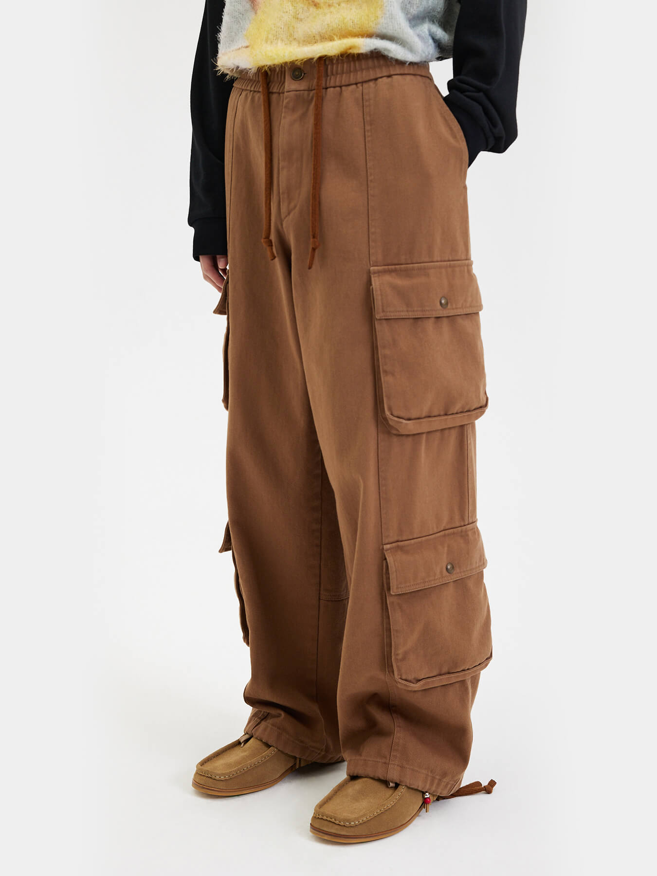 Брюки WASHED QUATRO CARGO