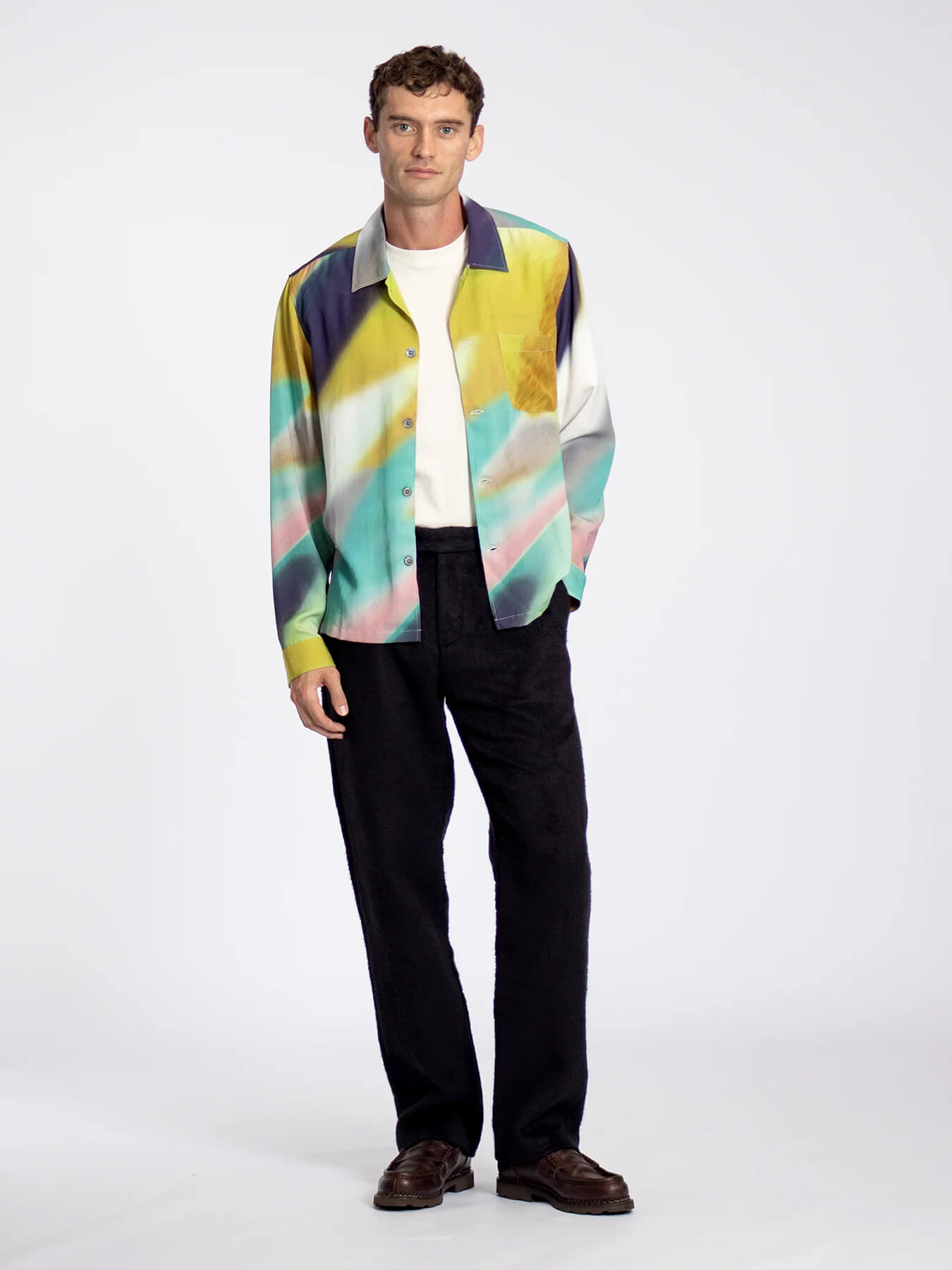 Брюки Pleated Brushed Pile