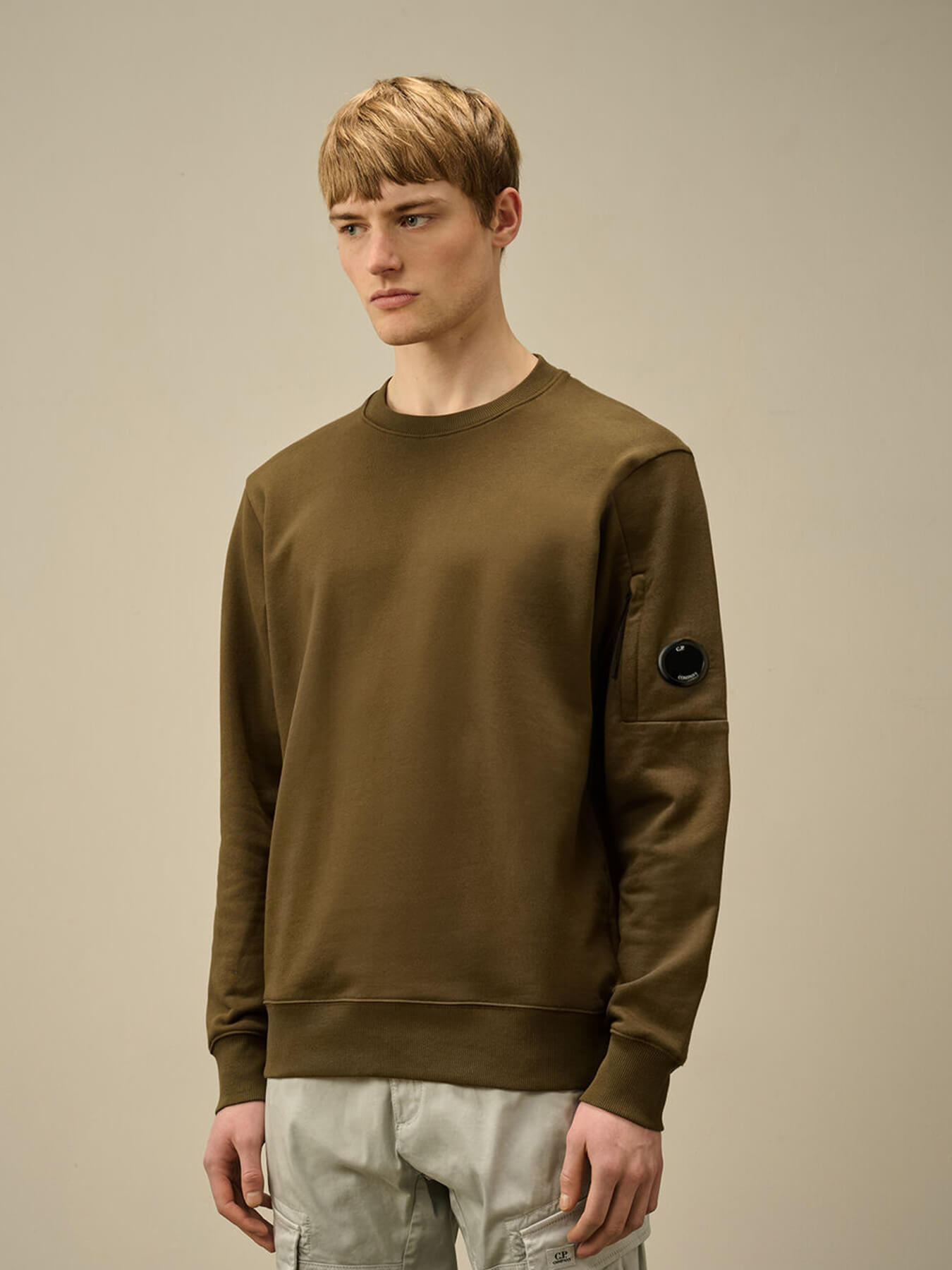 Свитшот DIAGONAL RAISED FLEECE LENS