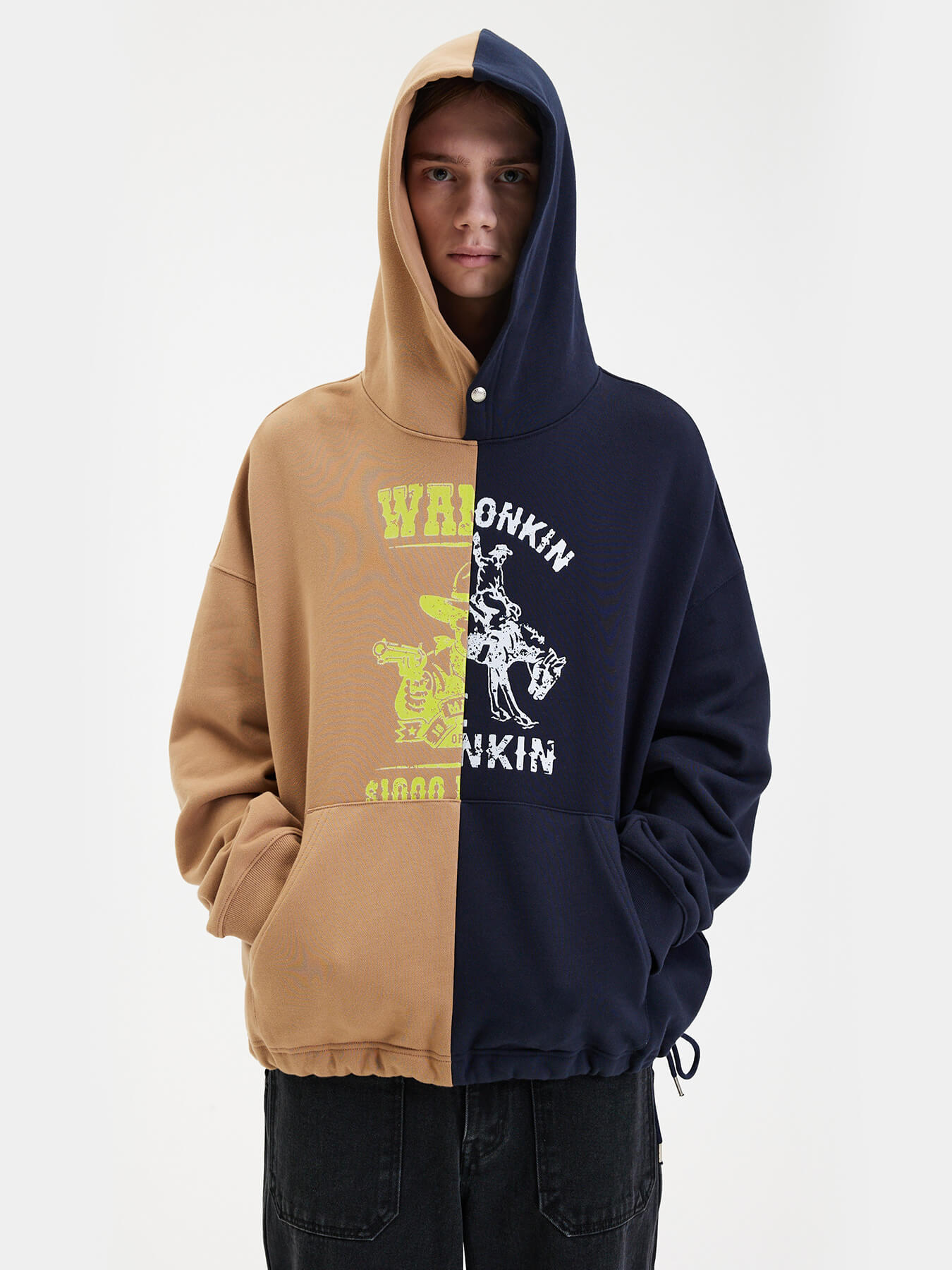 Худи OPPOSITION HALF PANEL