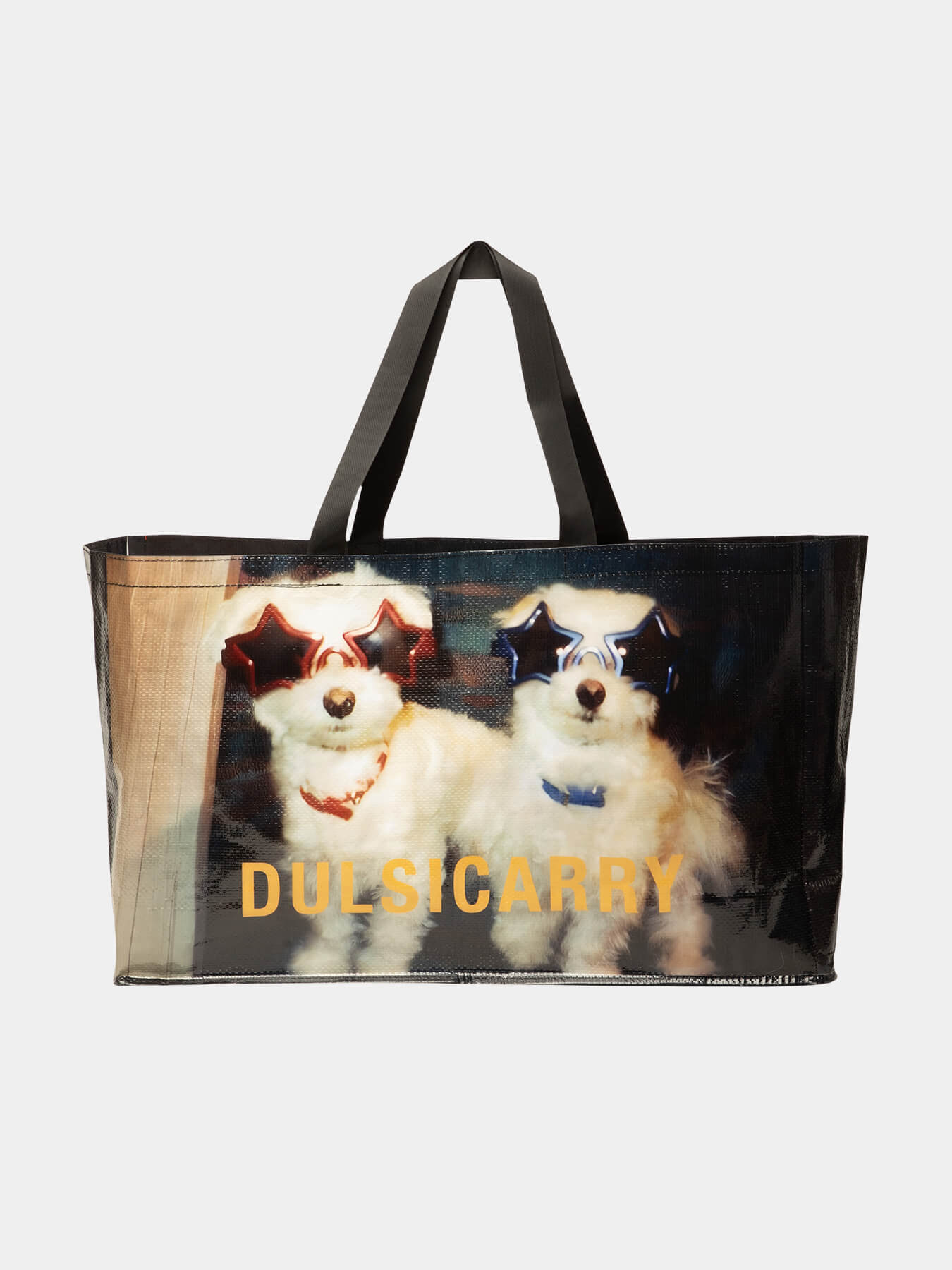 Сумка с собаками в очках