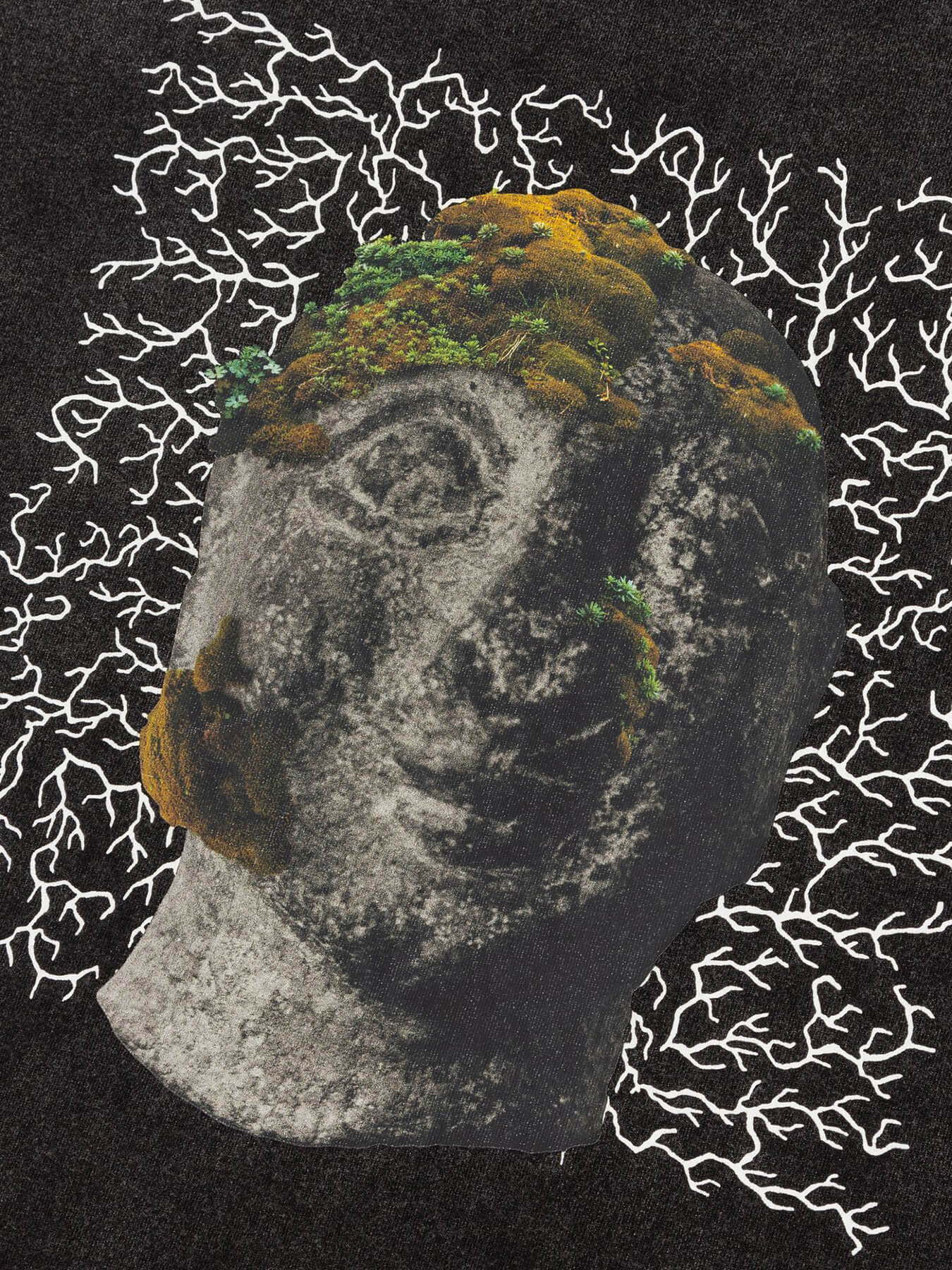 Лонгслив MOSS BRAIN