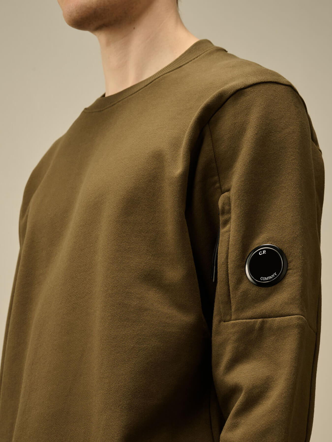 Свитшот DIAGONAL RAISED FLEECE LENS