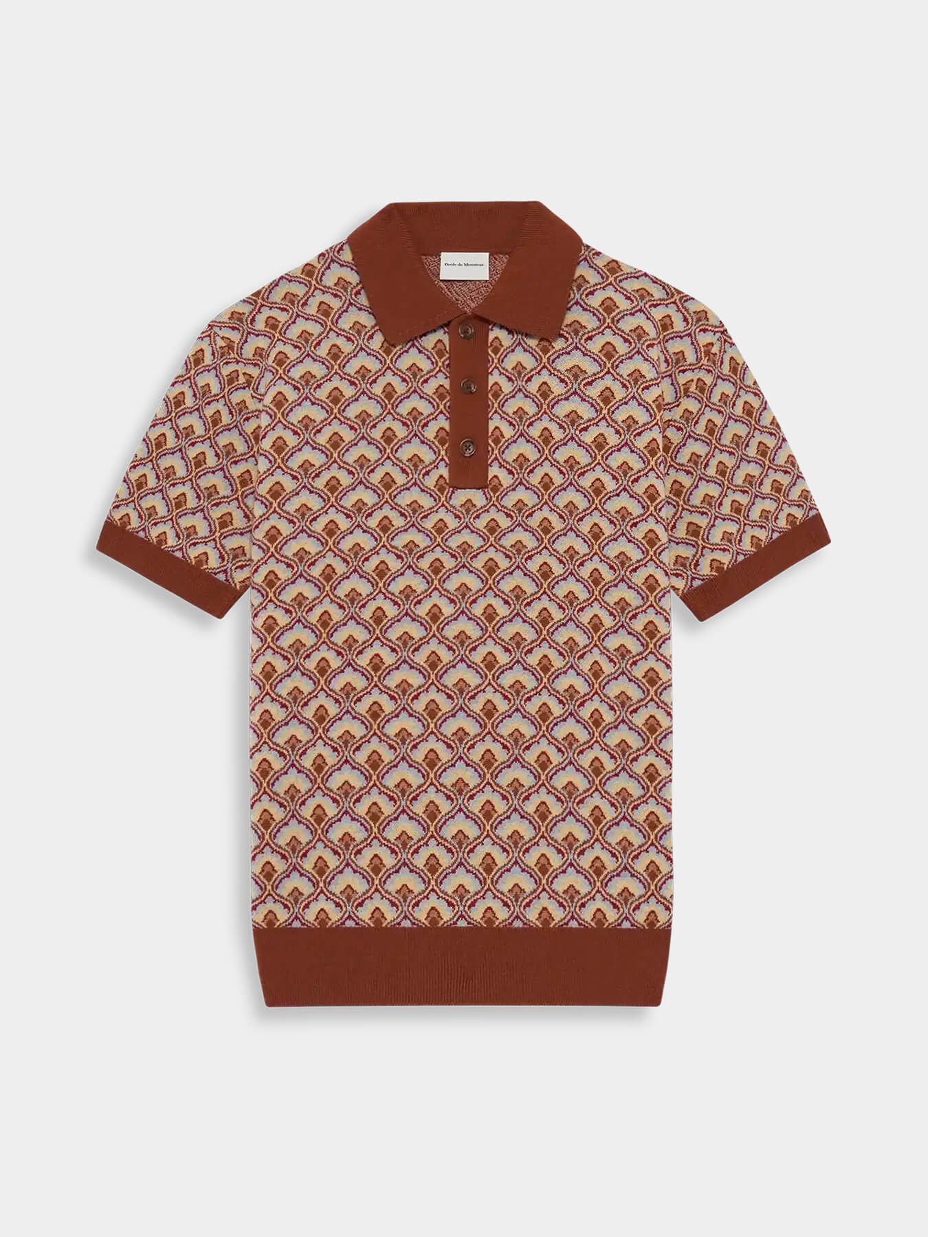 Поло MAILLE TAPISSERIE