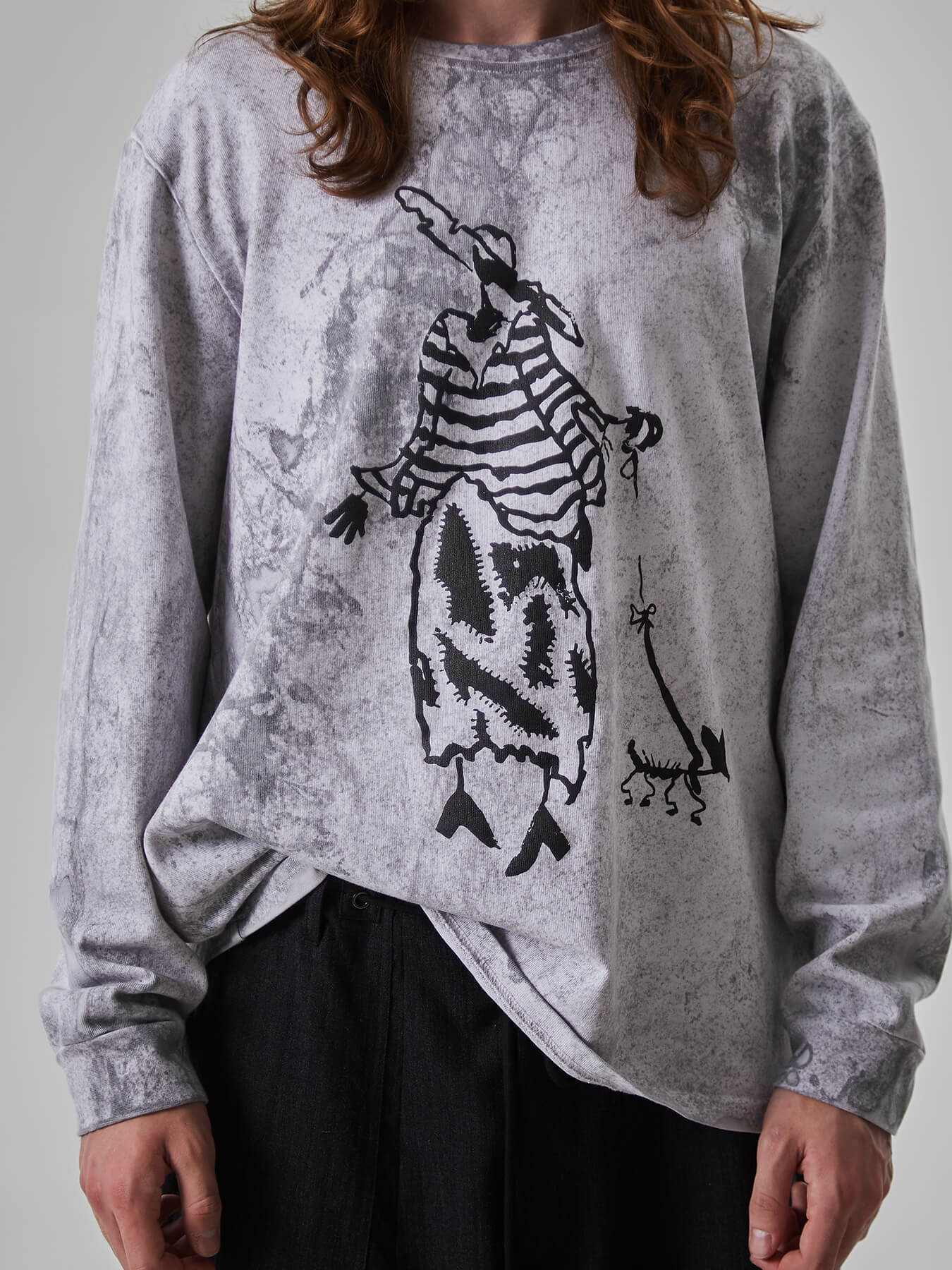 Лонгслив WOMAN WITH A DOG