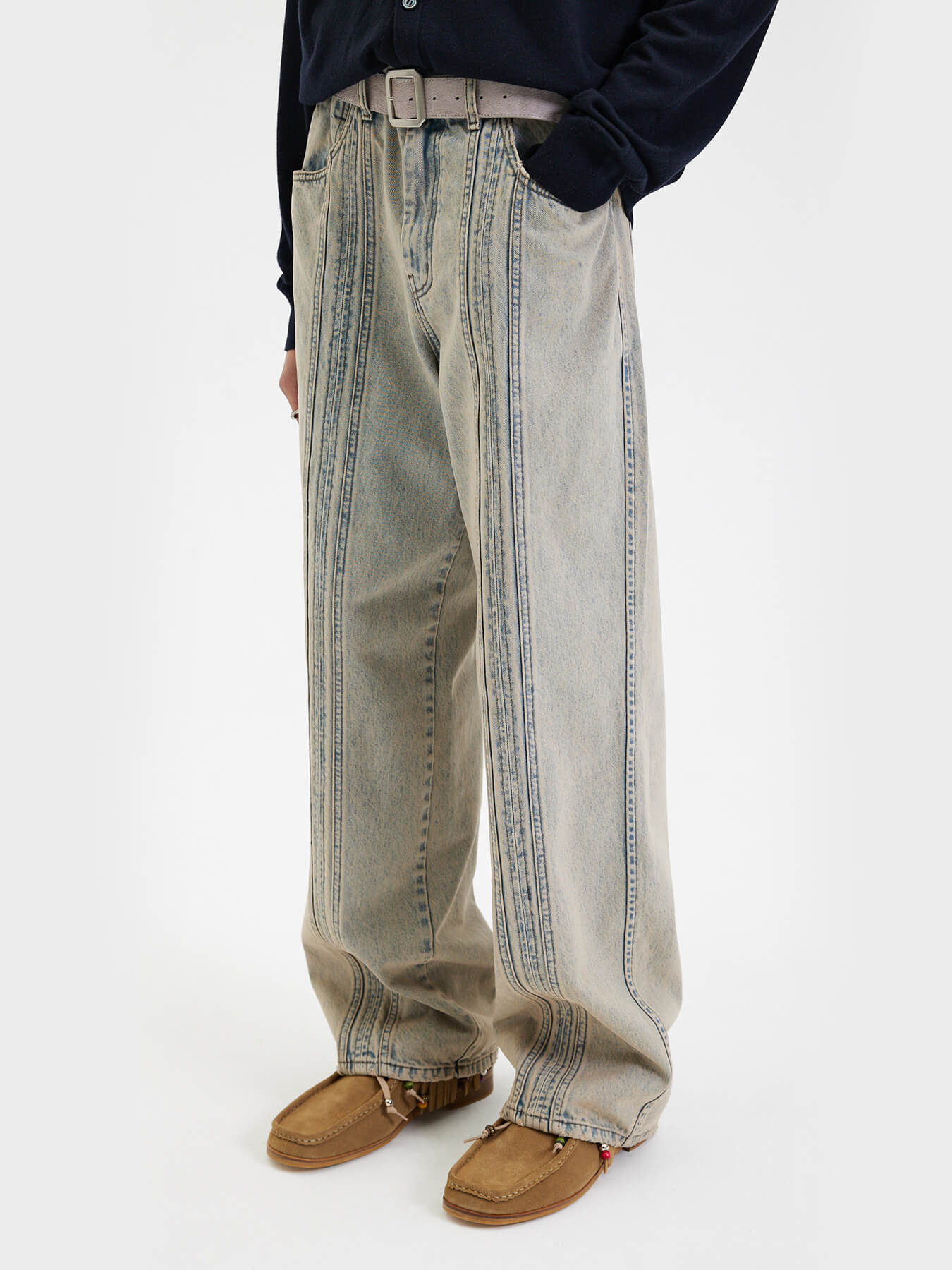 Джинсы LINE PANEL DENIM