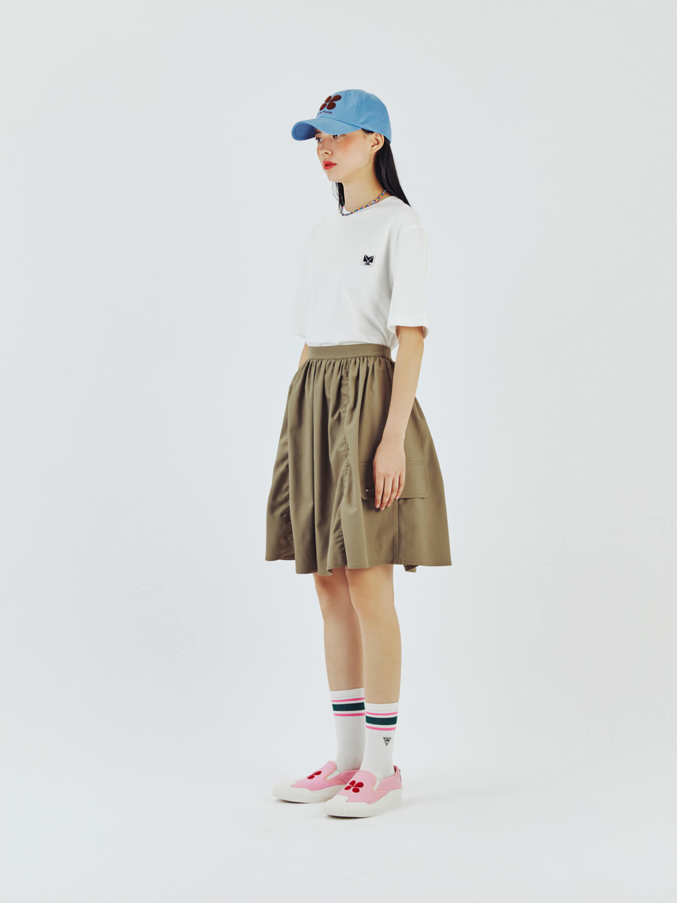 Юбка WRINKLED MIDI