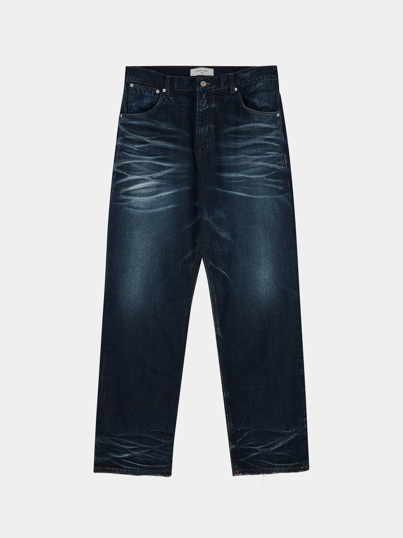 Джинсы WIDE RINKLE WASHED