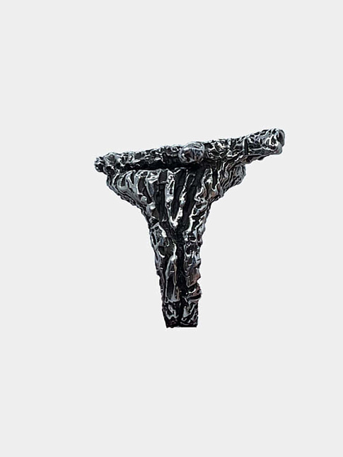 Кольцо V (размер 19 1/2, цвет Серебряный)