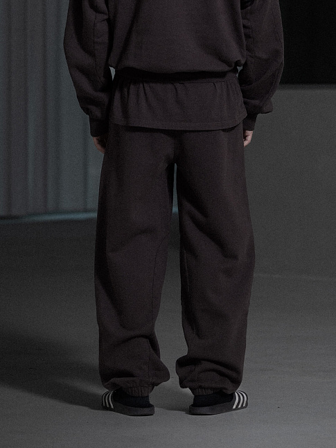 Брюки REGULAR (размер L, цвет Темно-коричневый)