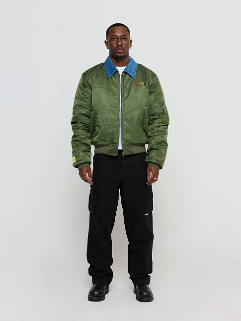 Куртка CONTRAST FLIGHT (размер XL, цвет Зеленый)