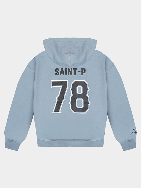 Худи ZIP ESPRIT D’EQUIPE SAINT-P (размер M, цвет Серый)