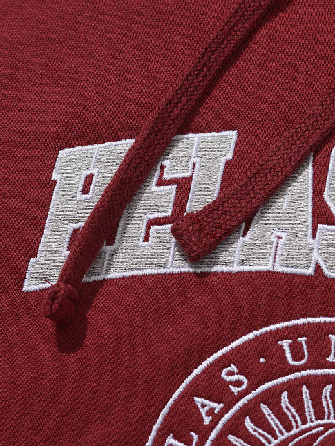 Худи HELASTOWN (размер L, цвет Бордовый)