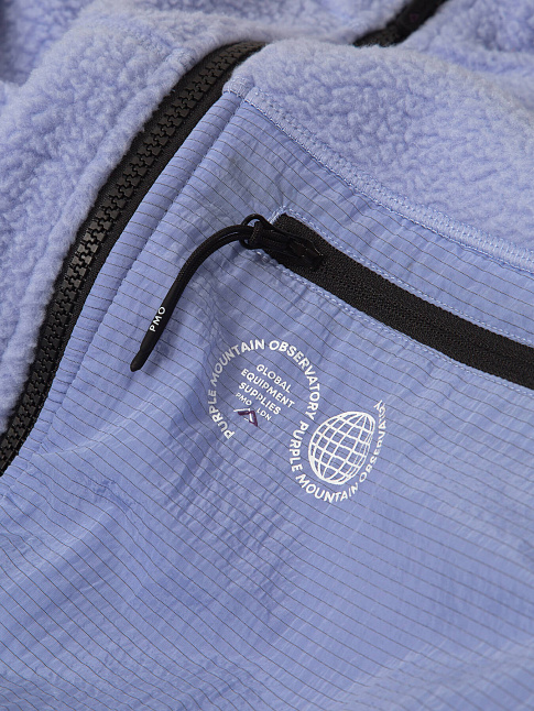 Флисовая куртка BORG SHERPA ZIP (размер L, цвет Светло-фиолетовый)