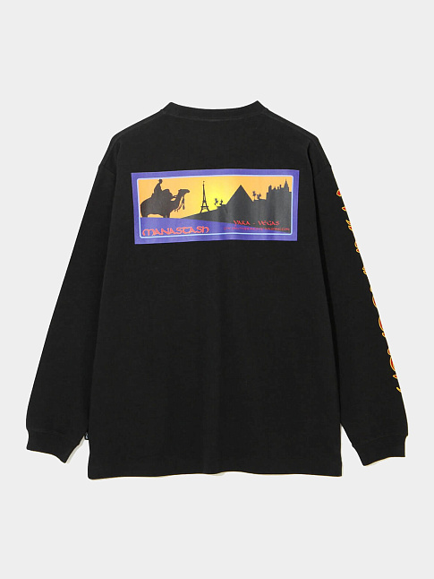 Лонгслив HEMP YAKA-VEGAS (размер M, цвет Черный)