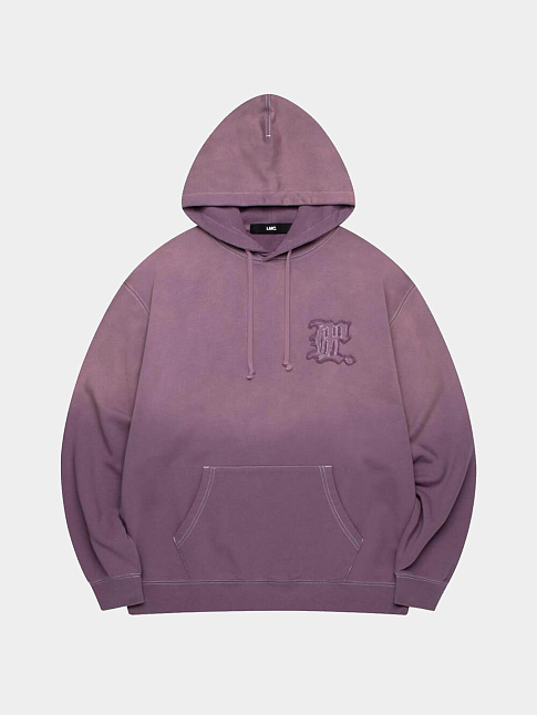 Худи GOTHIC APPLIQUE BRUSH (размер L, цвет Фиолетовый)