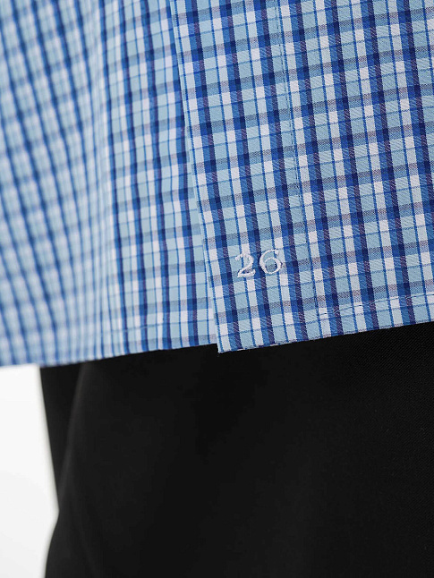 Рубашка BRULER D`AMOUR (размер L-XL, цвет Синий)