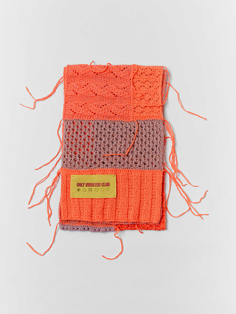 Шарф #26 Bonkers (размер one size, цвет Оранжевый)