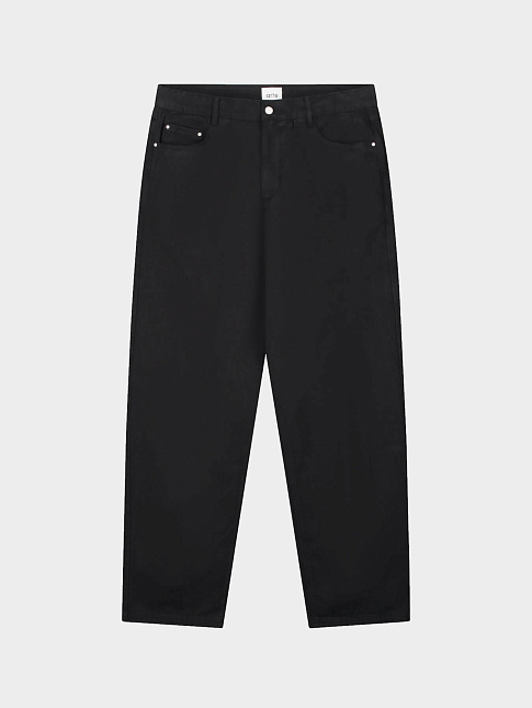 Брюки EMBROIDERY POCKET (размер 42, цвет Черный)