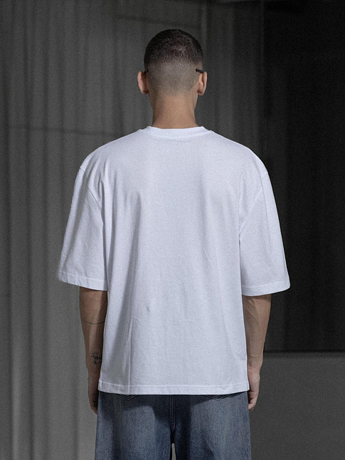 Футболка OVERSIZED SCULPTURE (размер XXL, цвет Белый)