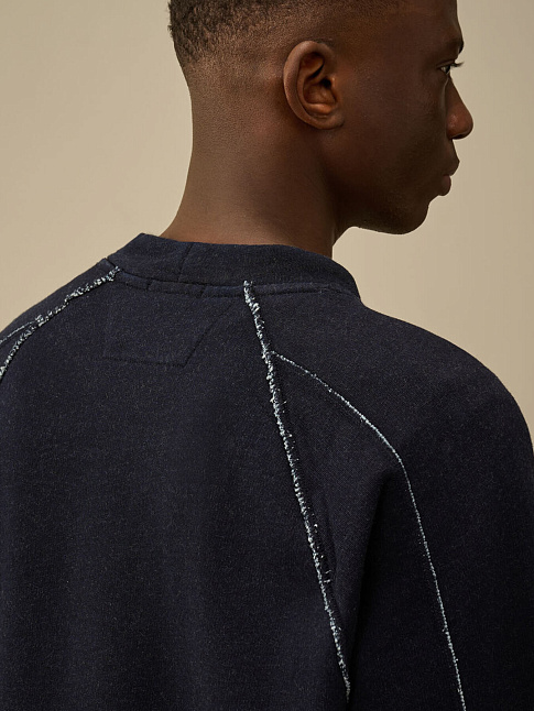 Свитшот INDIGO FLEECE VANISE LOGO (размер XXL, цвет D08)