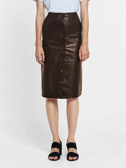 Юбка  (xxs, Коричневый)