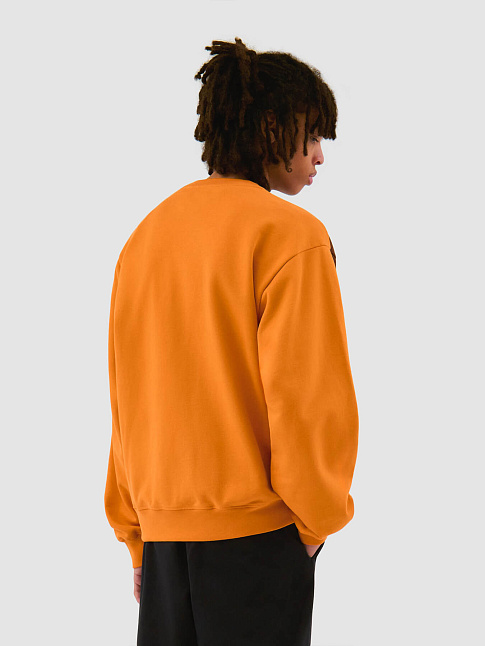 Свитшот TWO-TONE (размер XXL, цвет Коричневый-Оранжевый)