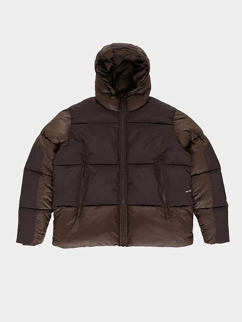 Пуховик PUFFER (размер XL, цвет Коричневый)