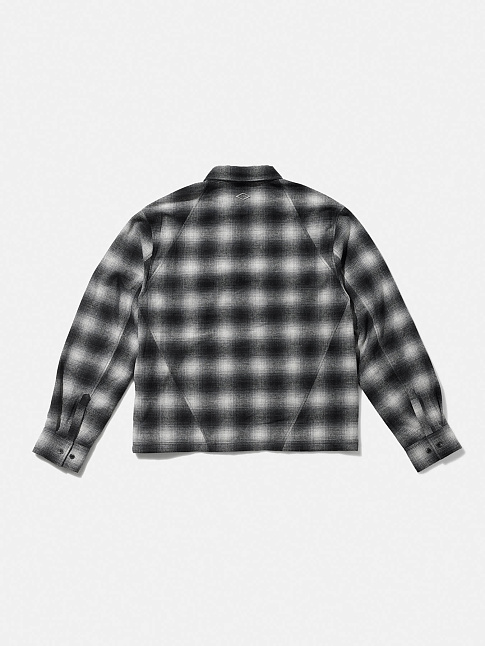 Рубашка RELAXED CHECKED (размер XXL, цвет Черный)