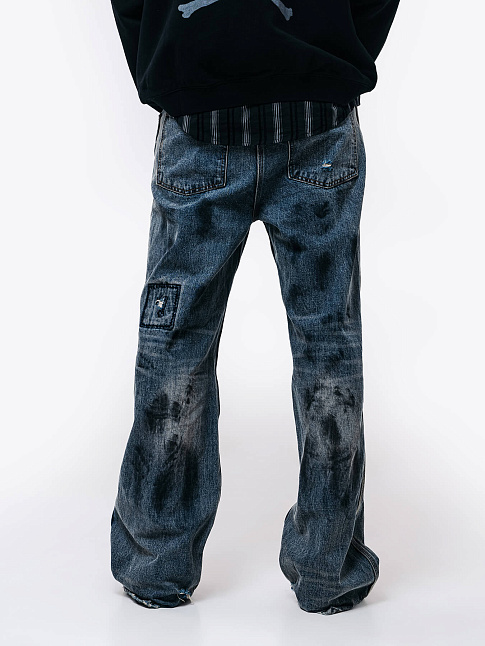 Джинсы JEEPERS (размер S, цвет Синий)