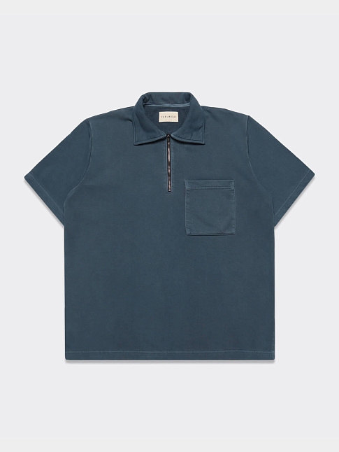 Поло POPOV ZIP TOP (размер M, цвет Темно-синий)