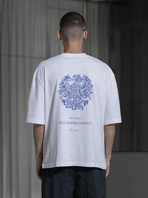 Футболка MONOGRAM OVERSIZED (размер XXL, цвет Белый)