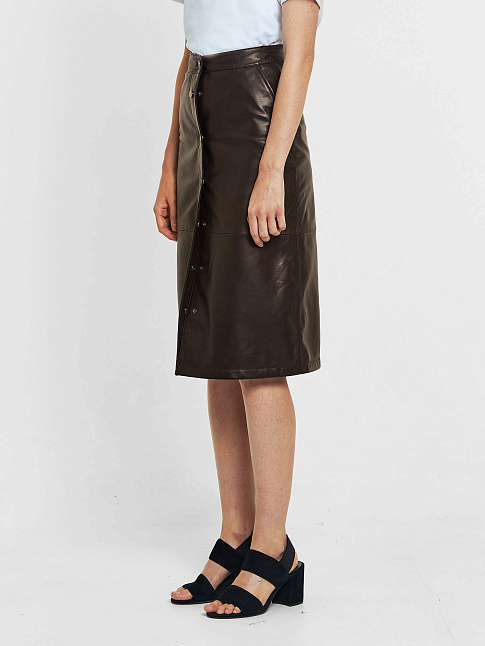 Юбка  (xxs, Коричневый)