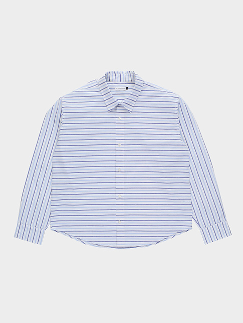 Рубашка STRIPED LOGO (размер XL, цвет Белый)