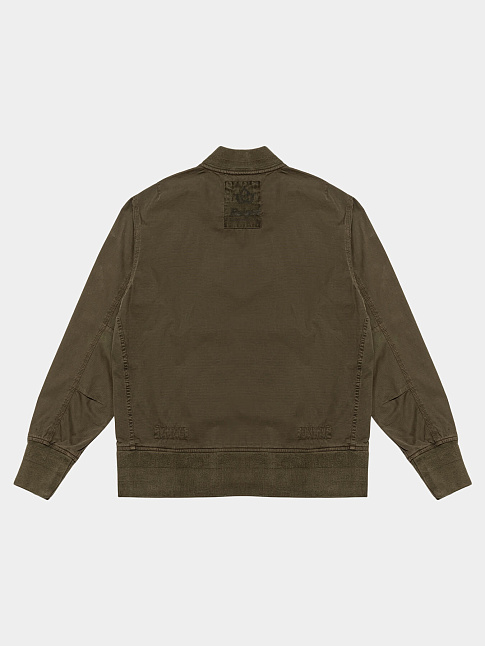 Бомбер SULPHUR DYED (размер M, цвет Зеленый)