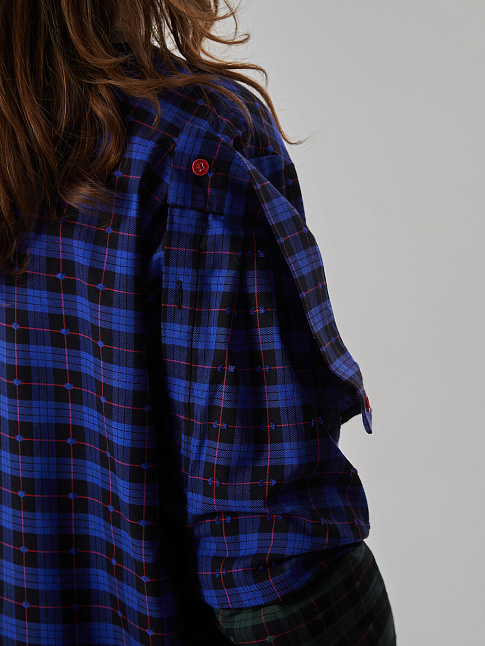 Рубашка DOUBLE SLEEVE (размер M, цвет Разноцветный)