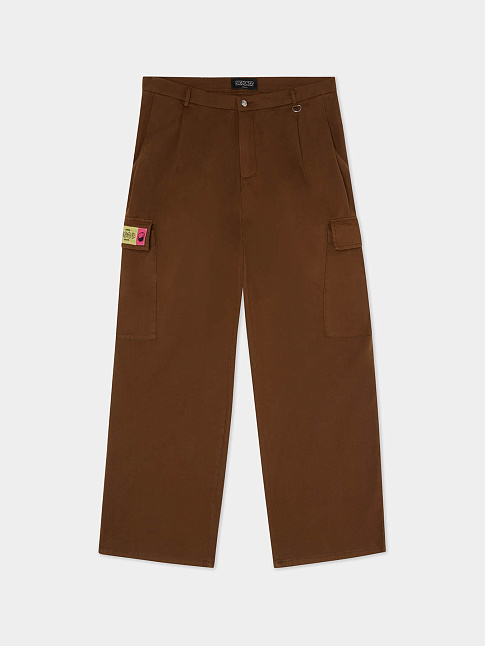 Брюки SKULLS (размер 32, цвет Коричневый)