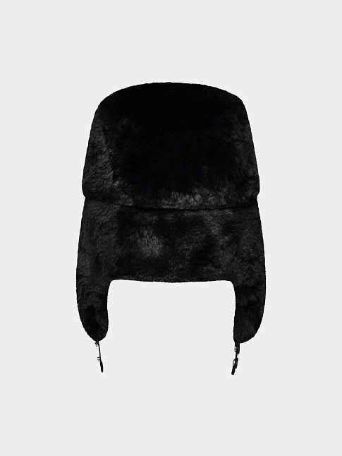 Шапка FUR EARFLAP TROOPER (размер one size, цвет Черный)