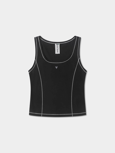 Майка SQUARE NECK (размер M, цвет Черный)