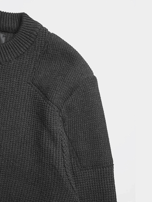 Свитер PADDED WAFFLE (размер 44, цвет Черный)