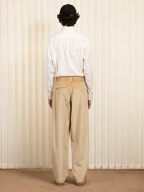 Брюки GOLFEUR CORDUROY (размер XXL, цвет Бежевый)