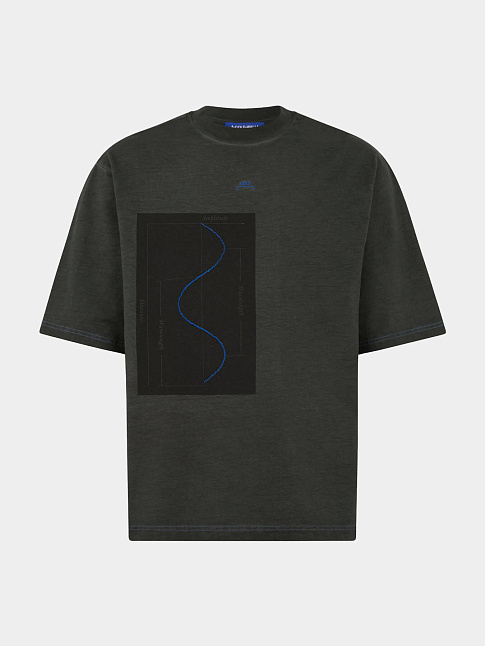 Футболка WAVEFORM (размер XL, цвет Черный)