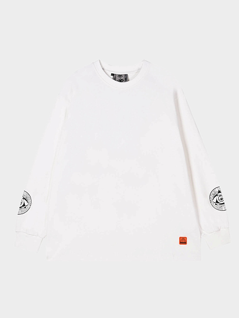 Лонгслив GONG GNOME (размер XL, цвет Белый)