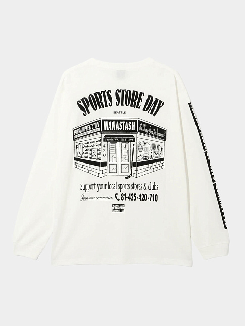 Лонгслив CITEE SSD (размер M, цвет Белый)