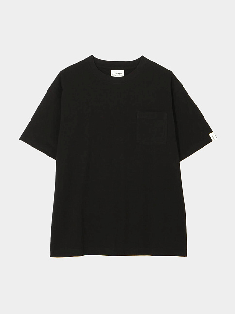 Футболка MHAK LOGO POCKET (размер S, цвет Черный)