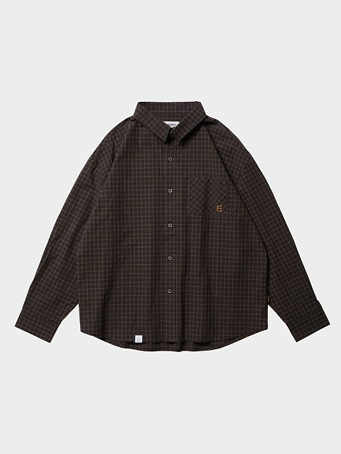 Рубашка WILLIAM (размер M, цвет Коричневый)