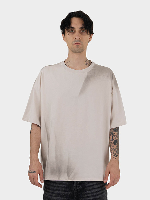 Футболка DIRTY (размер S, цвет Бежевый)