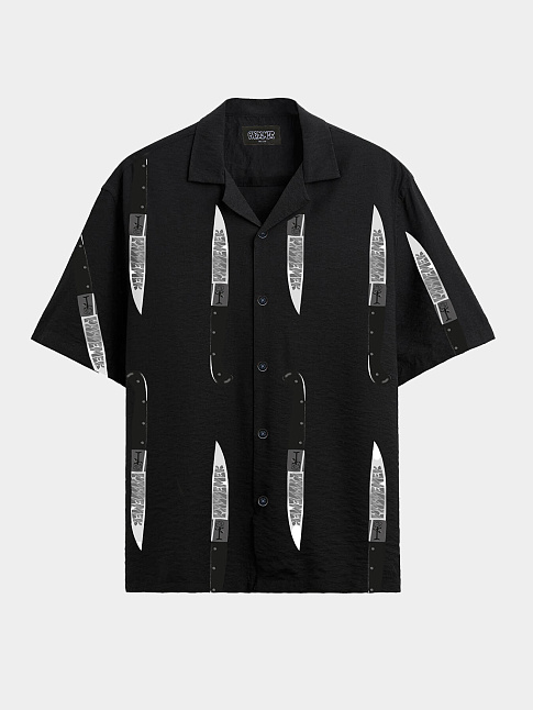 Рубашка KNIVES (размер XL, цвет Черный)