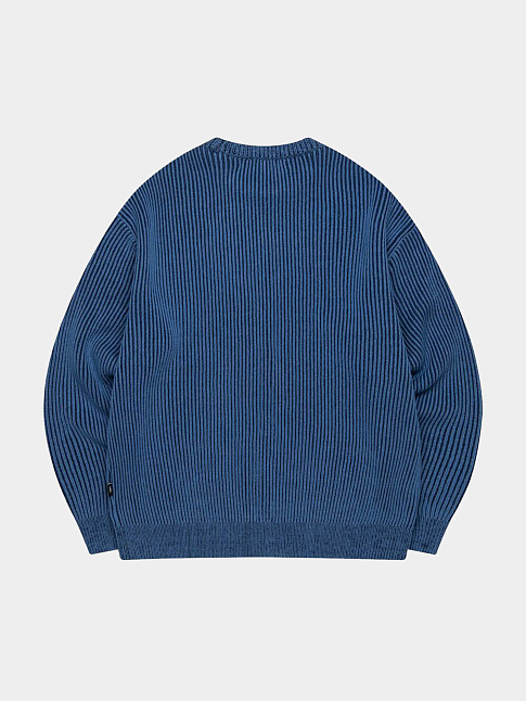 Свитер MICRO BOX TWO TONE (размер S, цвет Голубой)