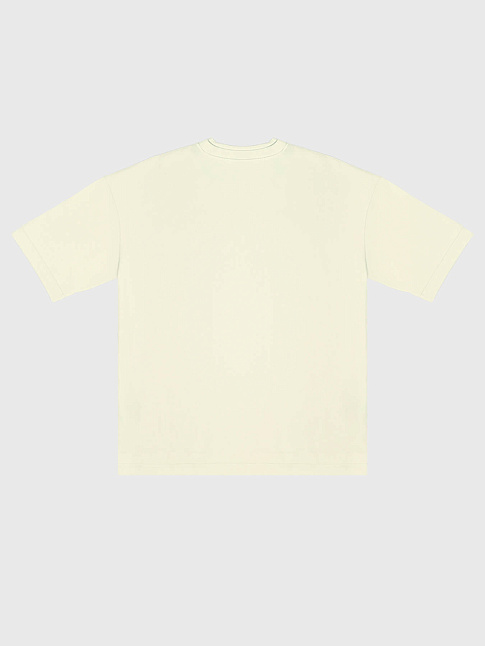 Футболка DOUBLE (размер XL, цвет Бежевый)